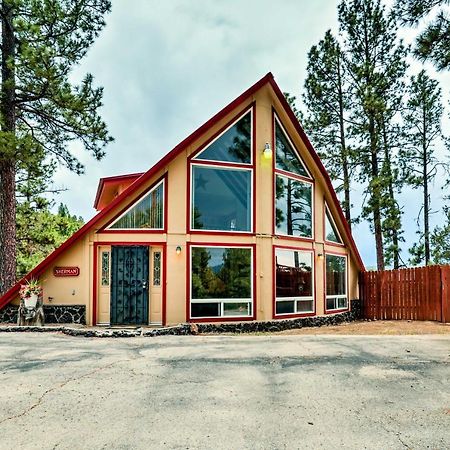 A-Frame Ruidoso Retreat With Deck, Grill And Views! Villa ภายนอก รูปภาพ