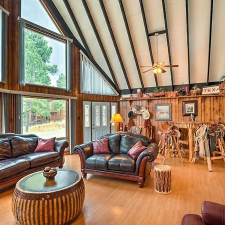 A-Frame Ruidoso Retreat With Deck, Grill And Views! Villa ภายนอก รูปภาพ