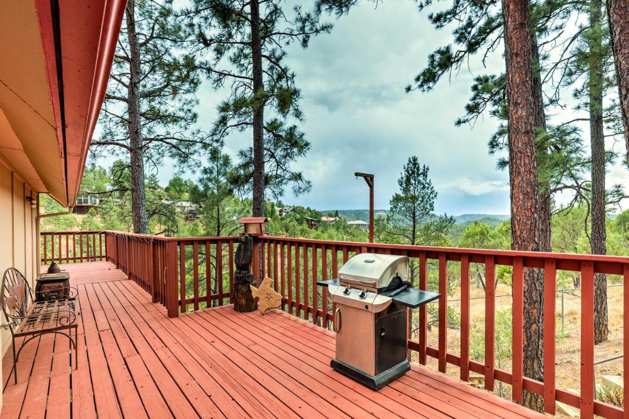 A-Frame Ruidoso Retreat With Deck, Grill And Views! Villa ภายนอก รูปภาพ
