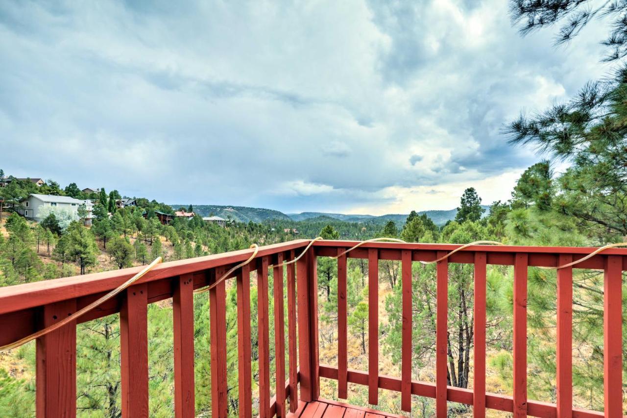 A-Frame Ruidoso Retreat With Deck, Grill And Views! Villa ภายนอก รูปภาพ